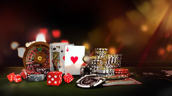 A woman smiling while playing online games on her laptop, surrounded by neon casino elements, showcasing 88FD’s diverse game collection.